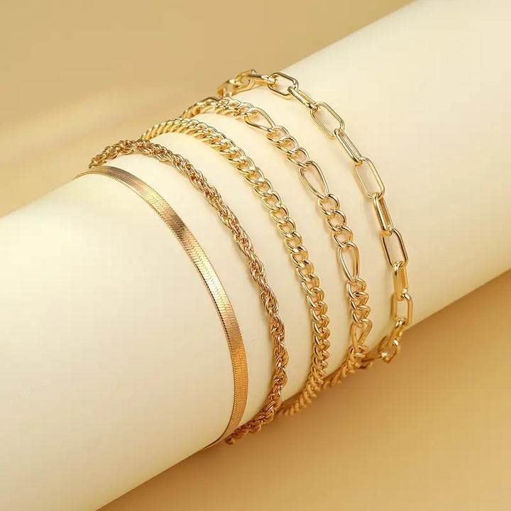 Ingrid - Classic Armband 5-Pack