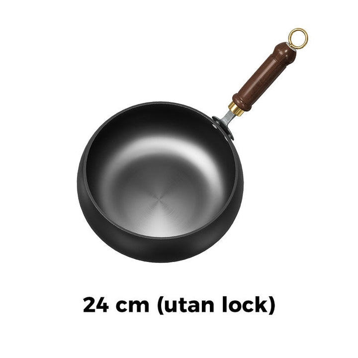 🎁🔥 Hållbar gjutjärnspanna – oemaljerad & presentklar!