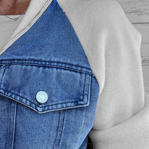 Felicia Denimjacka Vintage Twist