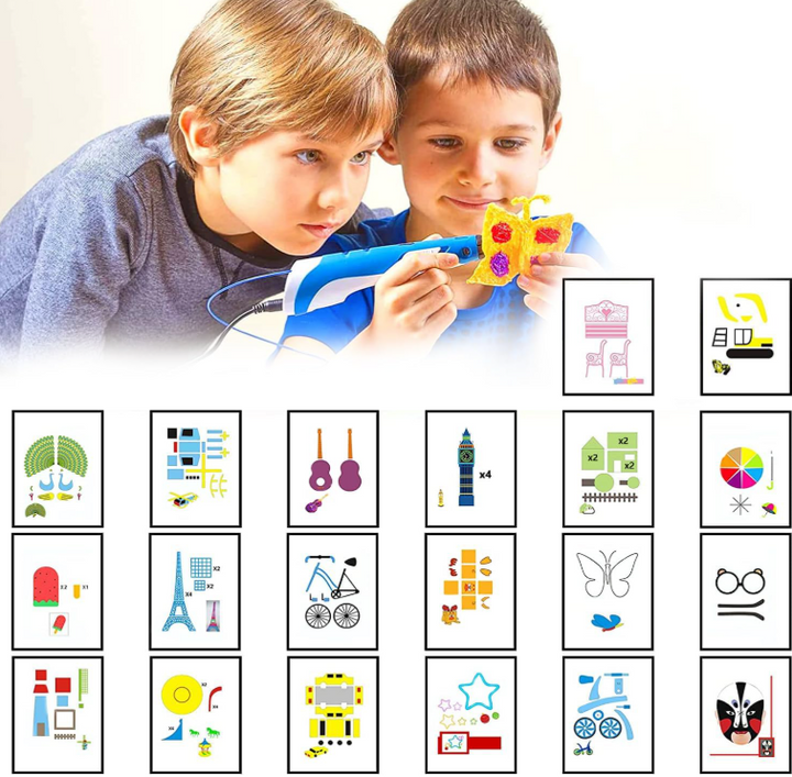 ✨Kreativa Magipennan – 3D Pen Startpaket ✨