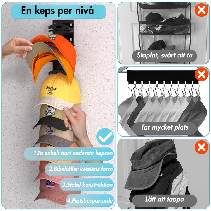 KepsStack™ | Hattorganisatör