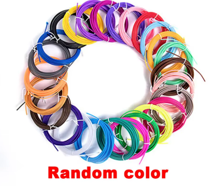 🎨 3D Pen Filament Set – 100m i 10 färger