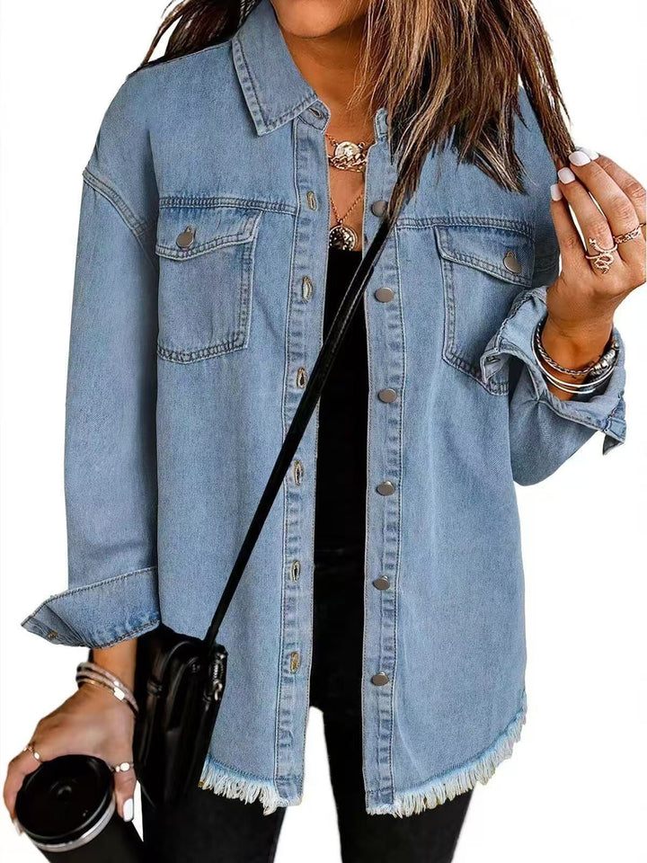 Hanna - Klassisk Jeansjacka