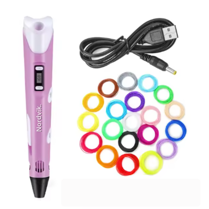 ✨Kreativa Magipennan – 3D Pen Startpaket ✨