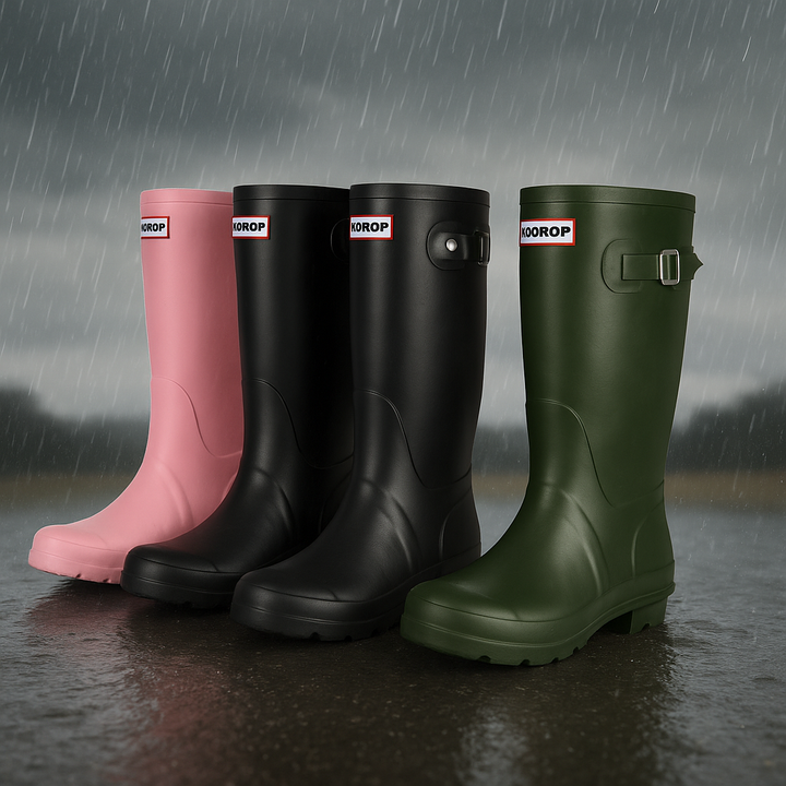🌧️ Elegans i alla väder – Damgummistövlar - DripDrop