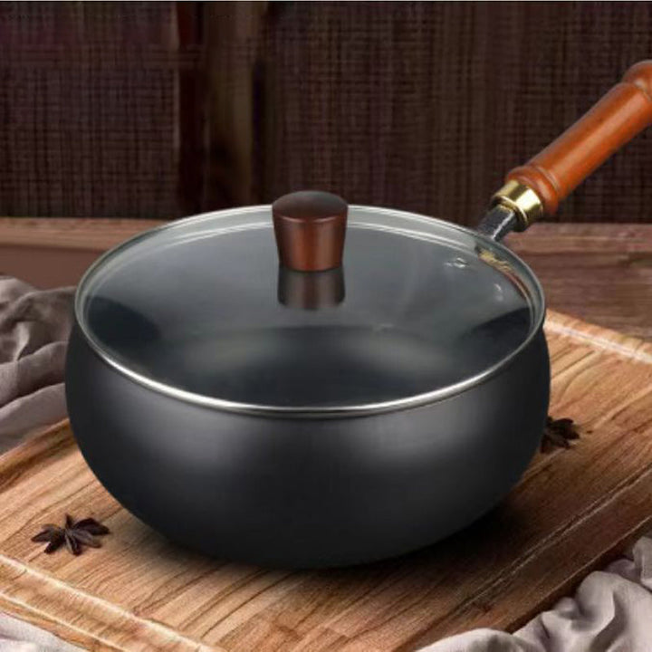 🎁🔥 Hållbar gjutjärnspanna – oemaljerad & presentklar!