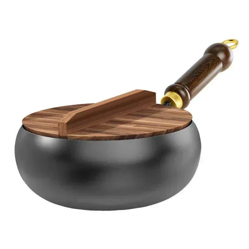 🎁🔥 Hållbar gjutjärnspanna – oemaljerad & presentklar!