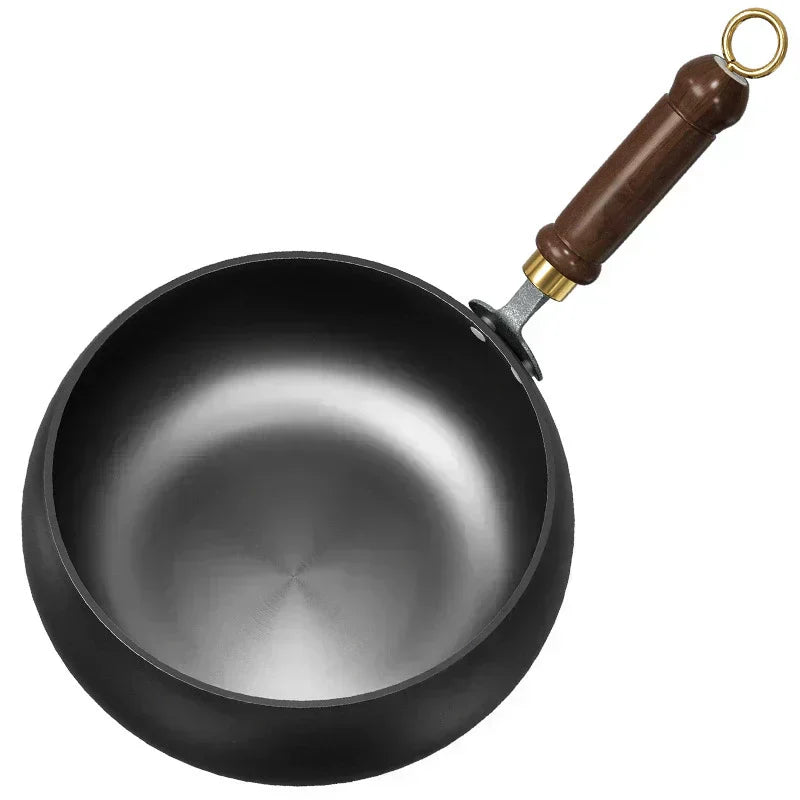 🎁🔥 Hållbar gjutjärnspanna – oemaljerad & presentklar!