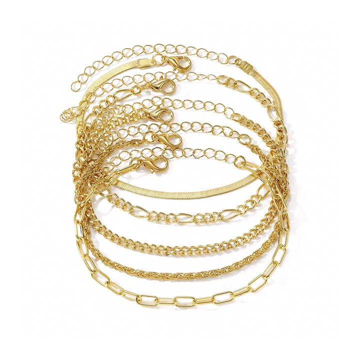 Ingrid - Classic Armband 5-Pack